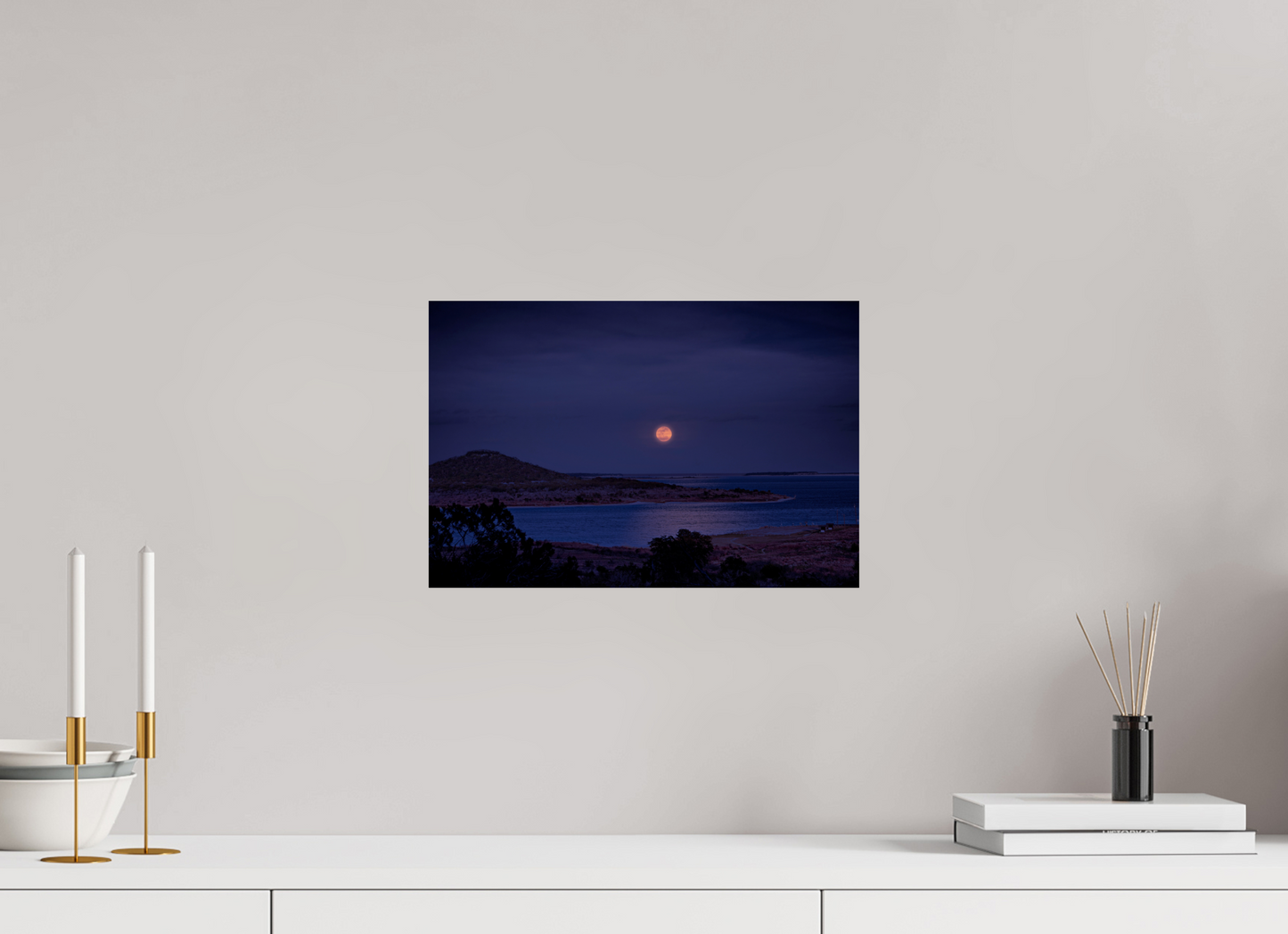15 x 10″, Print Paper Peak of Lingering Light
