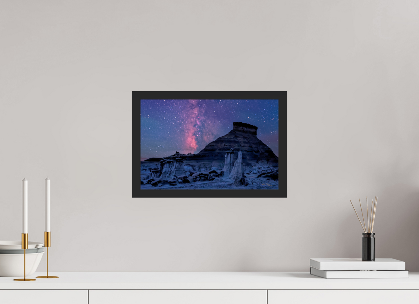 15 x 10″, Gallery Frame Cathedrals of the Night