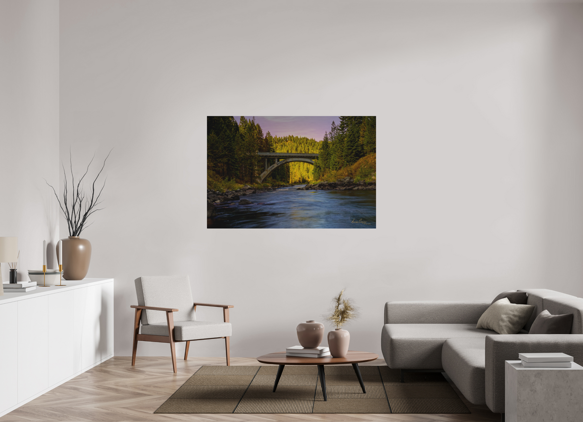 60 x 40″, Metal Prints Where the River Leads