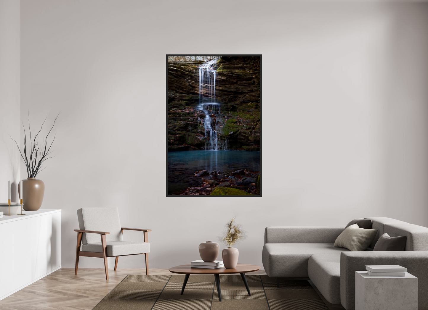 44 x 66″, Gallery Frame Magnolia Falls