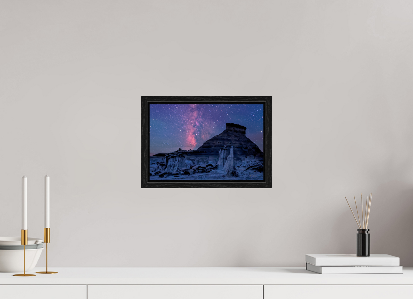 12 x 8″, Floater Frame Cathedrals of the Night