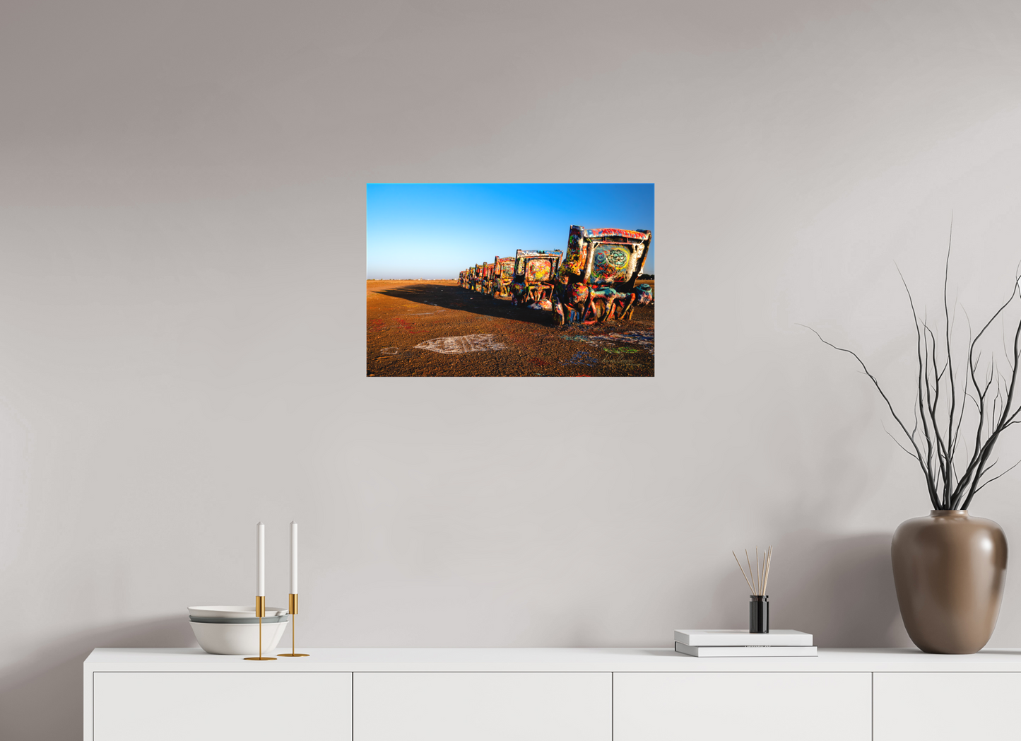 24 x 16″, Canvas Print The Color of Miles