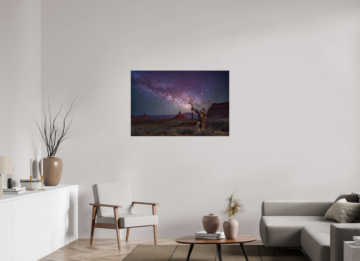 45 x 30″, Print Paper The Way of the Sky