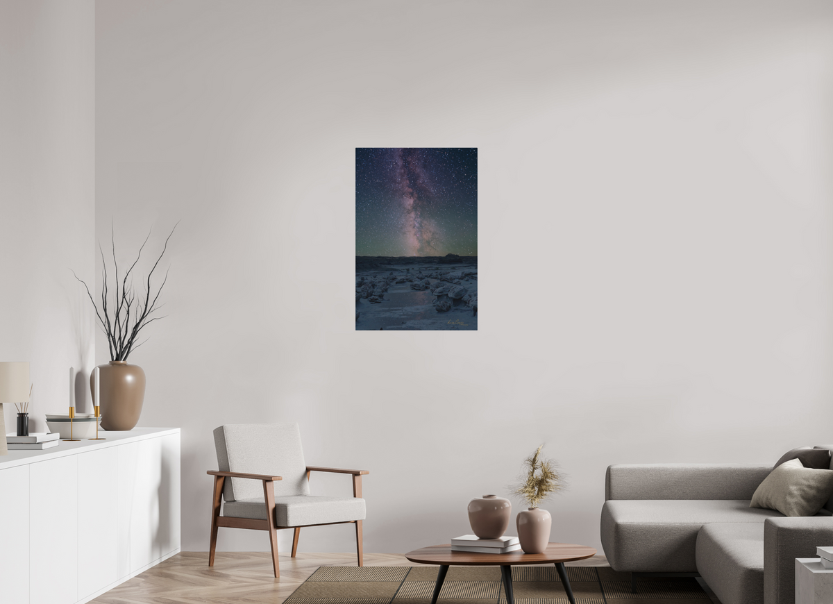 24 x 36″, Metal Prints Stars Over The Stone Eggs