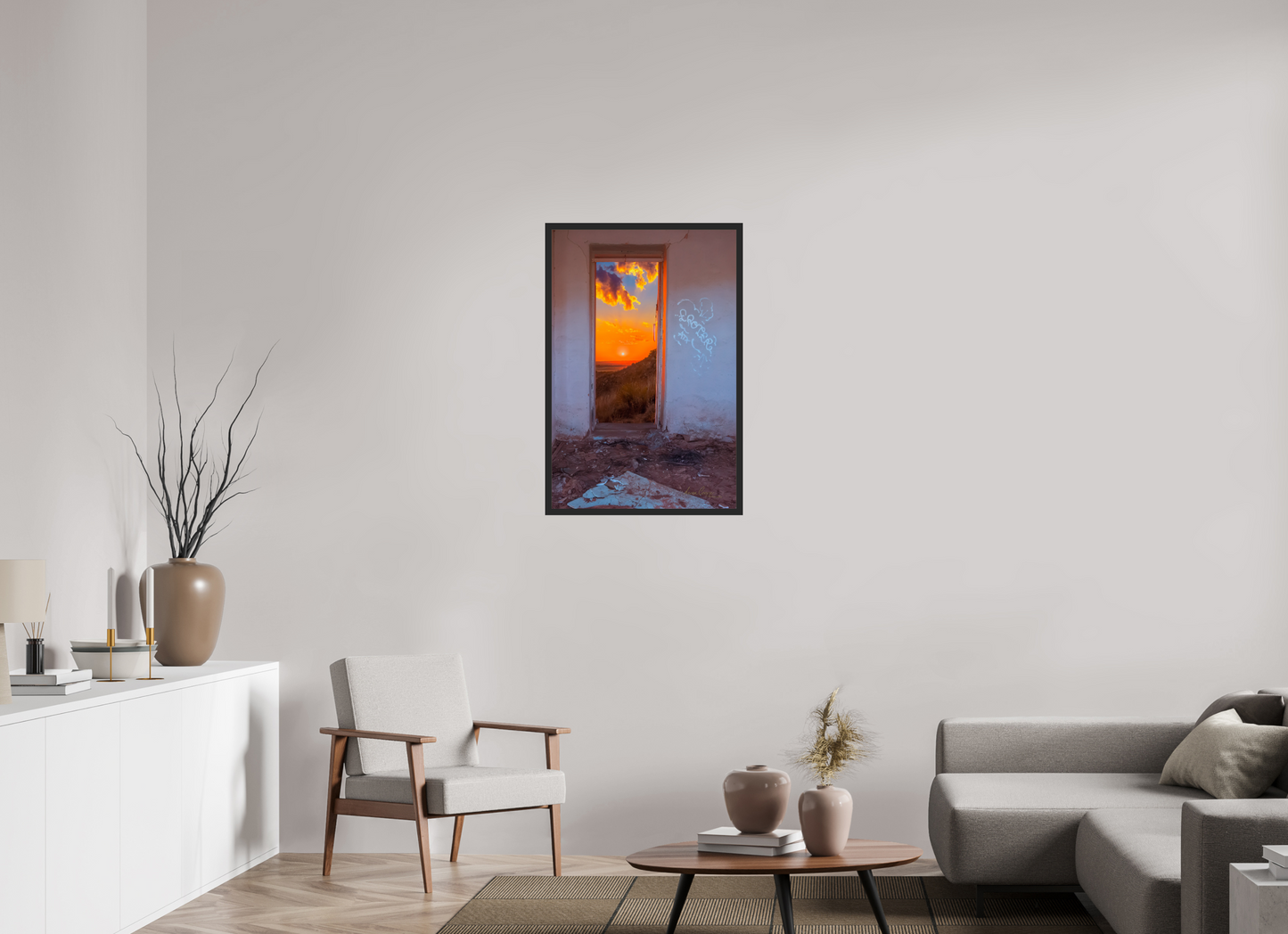 24 x 36″, Gallery Frame Everything Is Better Outside