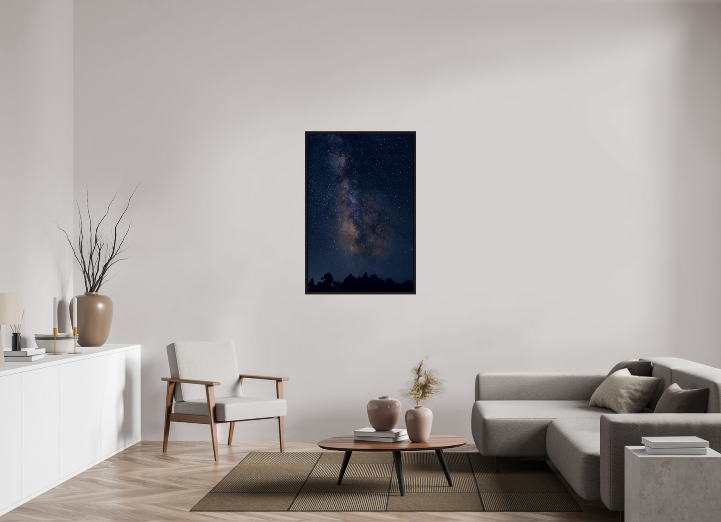 30 x 45″, Floater Frame Stop for the Stars