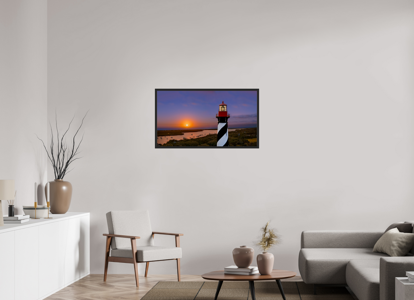 40 x 22.5″, Gallery Frame Beacon of Dawn