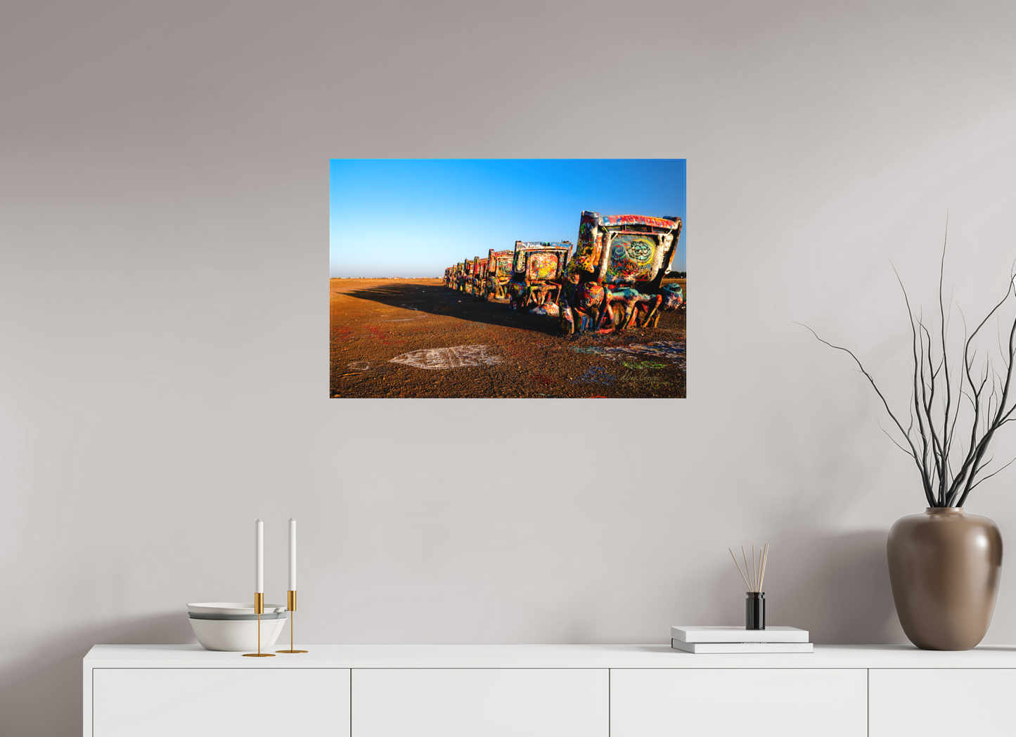 30 x 20″, Canvas Print The Color of Miles