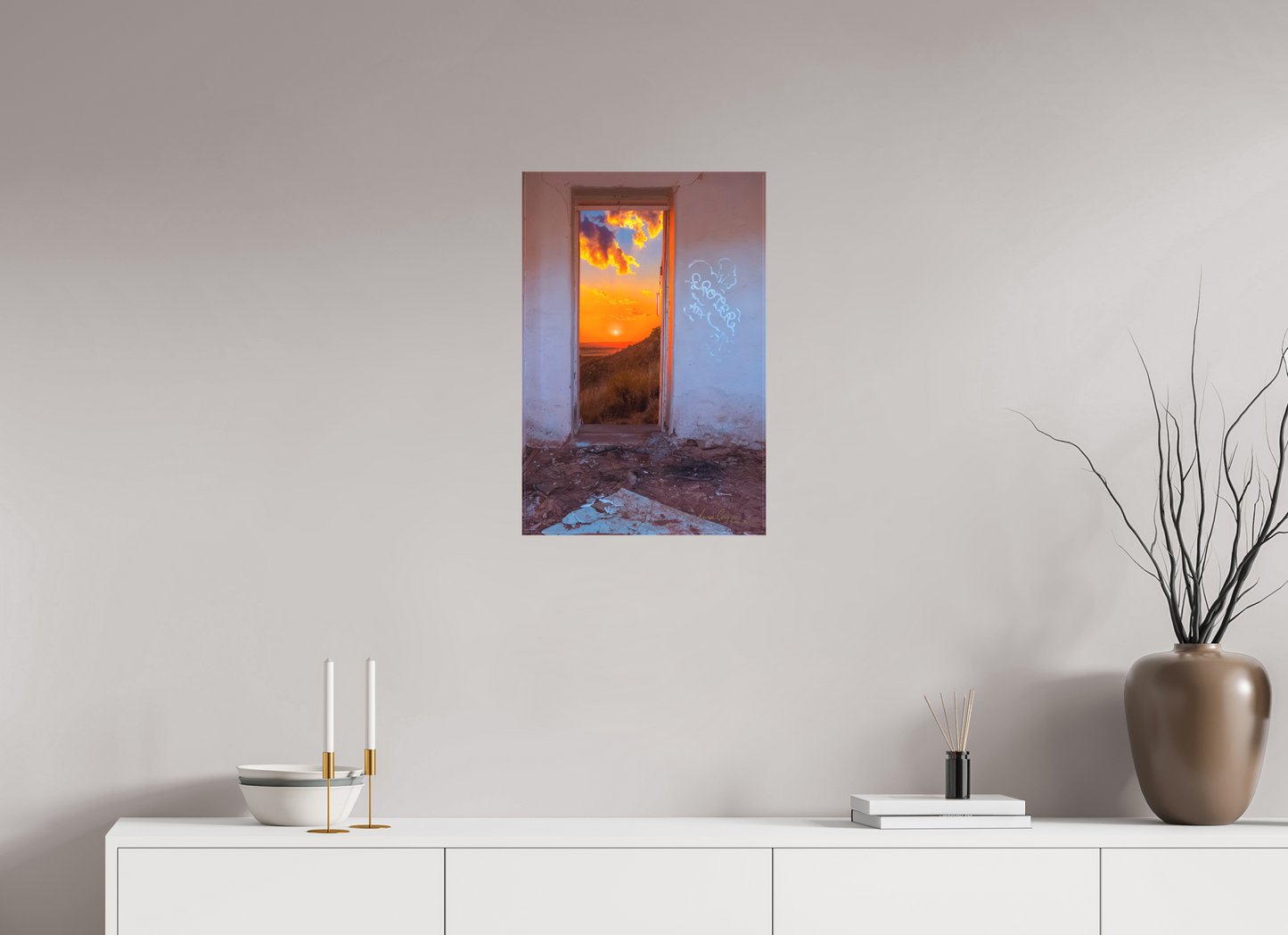 16 x 24″, Canvas Print Everything Is Better Outside