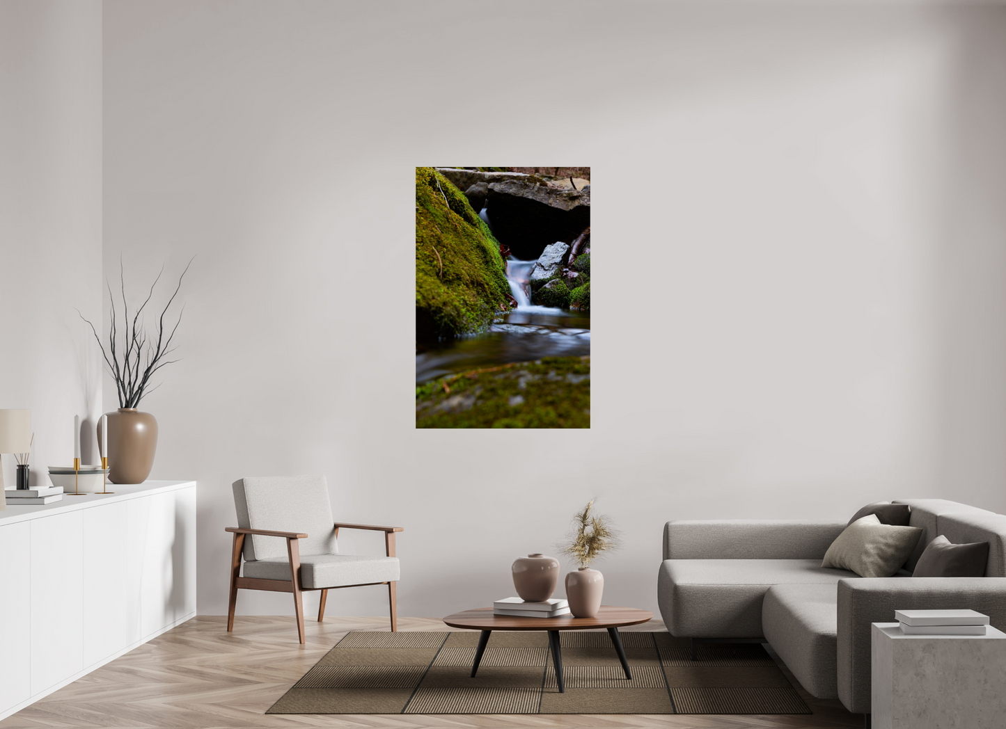 36 x 54″, Photo Print On Fuji Crystal DP II Between Moss and Stone