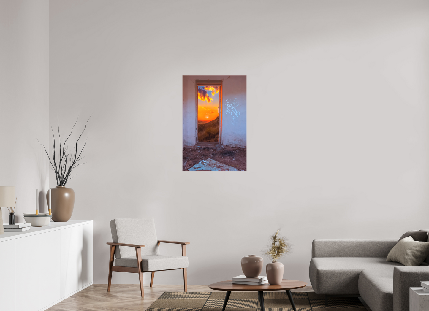 24 x 36″, Canvas Print Everything Is Better Outside
