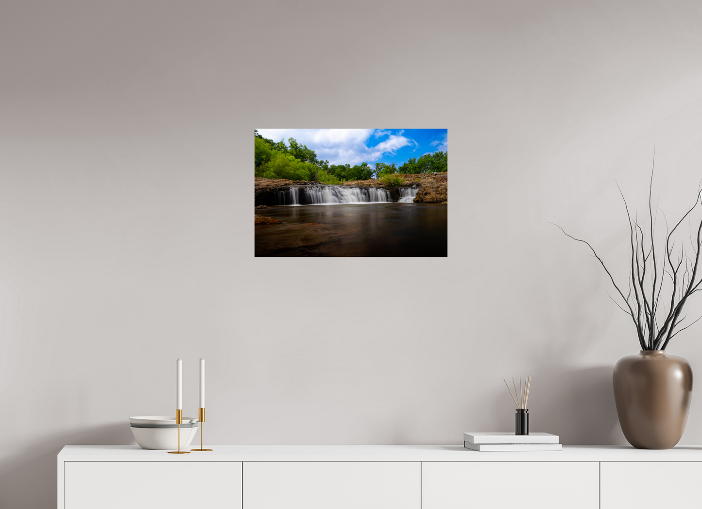 24 x 16″, Photo Print On Fuji Crystal DP II Grand Falls in Bloom