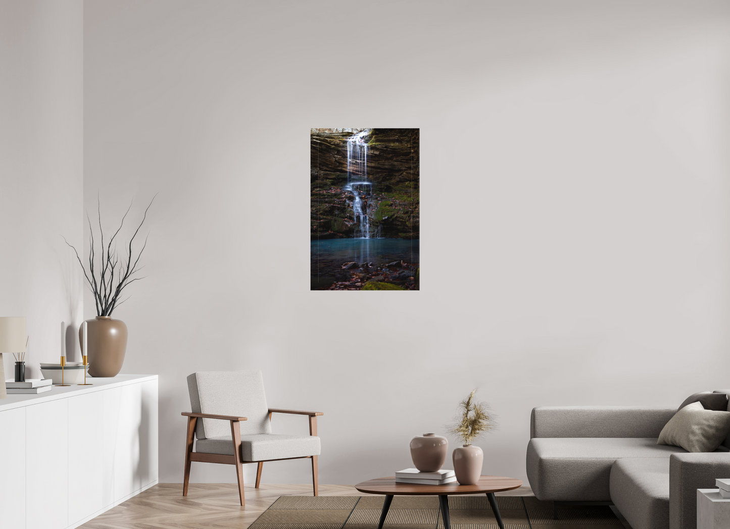 24 x 36″, Canvas Print Magnolia Falls