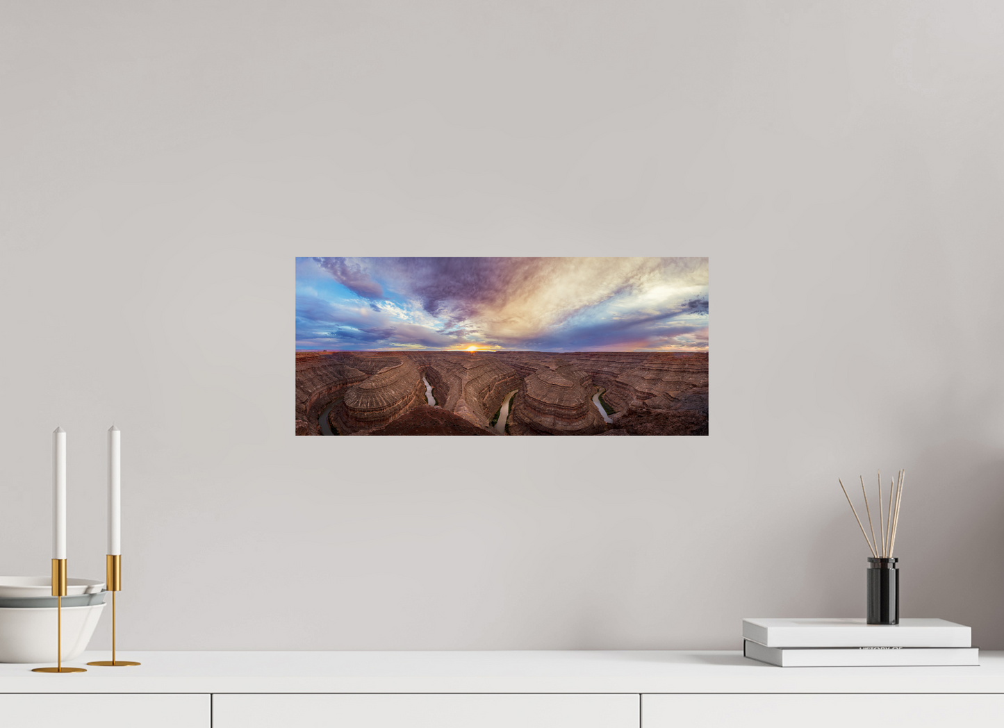 18.5 x 8″, Print Paper Carved by Time