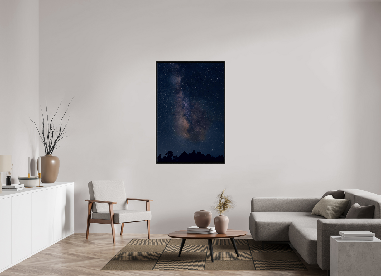 36 x 54″, Floater Frame Stop for the Stars