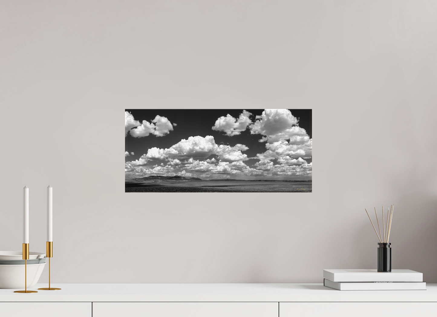 18.5 x 8″, Canvas Print The Weight of the Sky | Mexican Hat, Utah Fine Art Photography