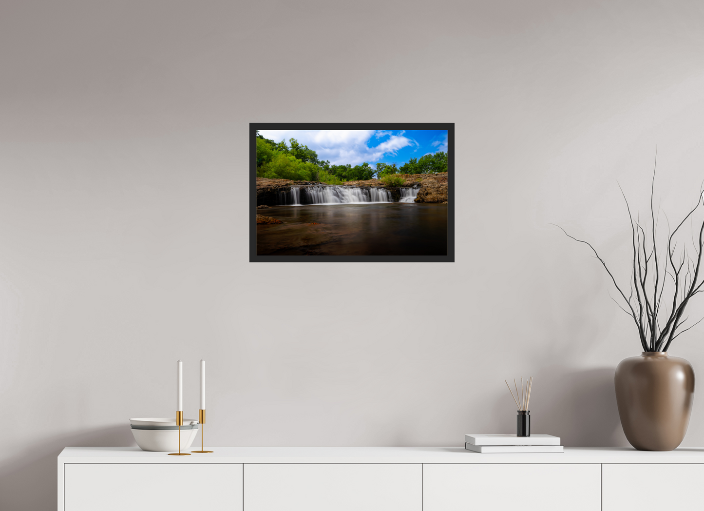 24 x 16″, Gallery Frame Grand Falls in Bloom