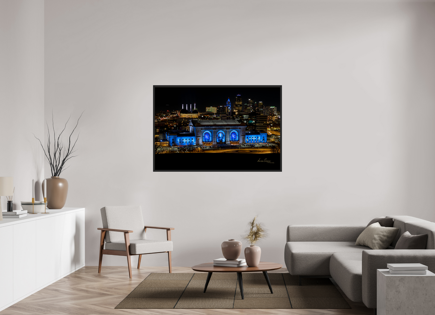 60 x 40″, Gallery Frame Kansas City Union Station