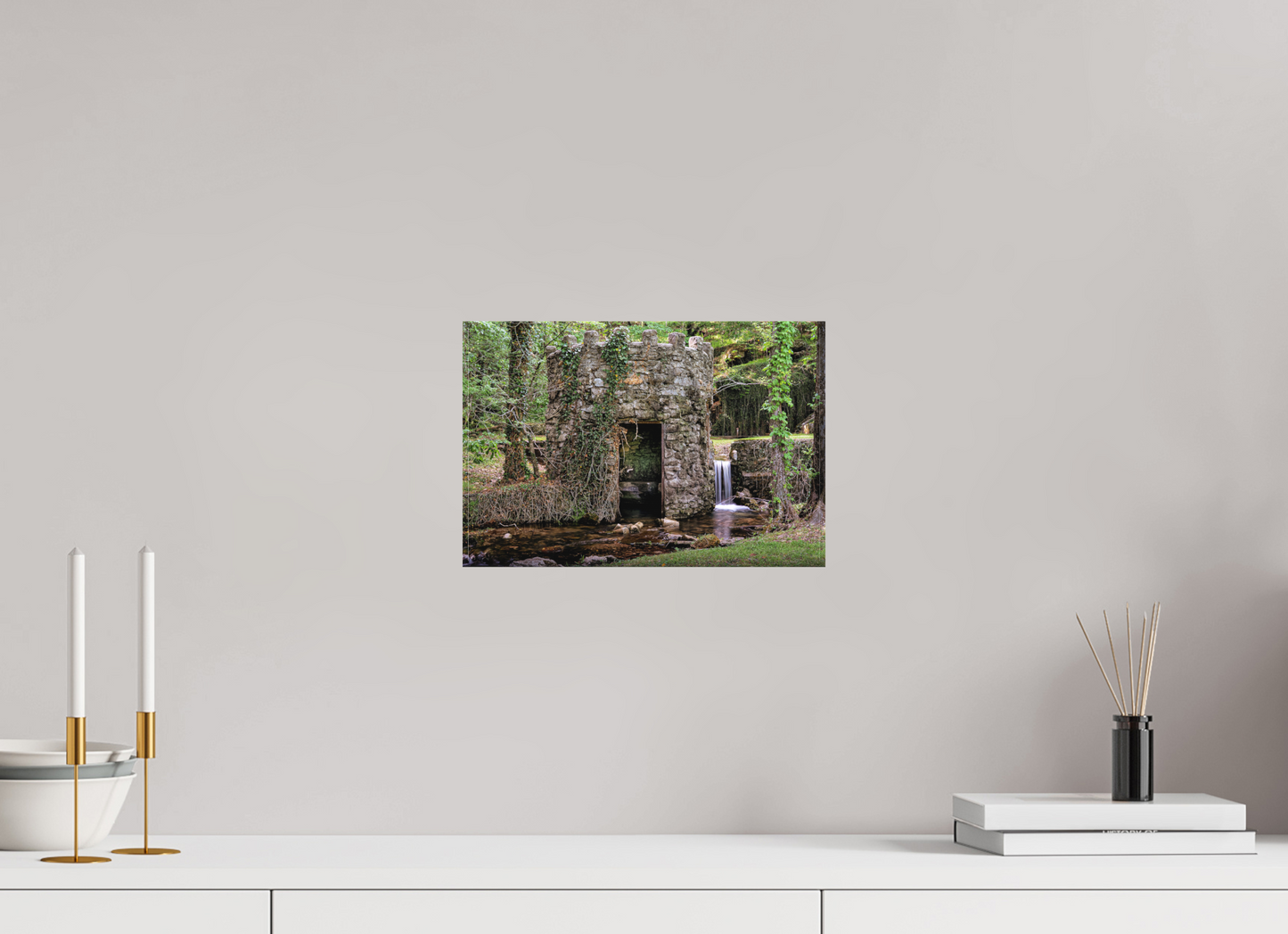 12 x 8″, Canvas Print Hidden Springs